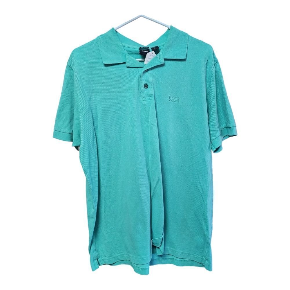 1400 - Mens’ Hugo Boss Polo Pima Cotton Short Sleeve Golf Shirt - Size XL